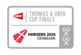 BWF Thomas & Uber Cup Finals Horsens 2026, Denmark logo